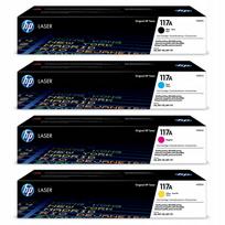 Tonerio kasetės rinkinys HP 117A, spalvotas, 4 vnt., tinka MFP 179Fnw/179fng/178nwg/178nw