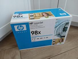 Lazerinės spausdintuvo kasetė HP 98X 92298X juoda, originali