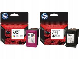 Rašalo kasečių rinkinys HP 652 juoda ir spalvota F6V25AE/F6V24AE