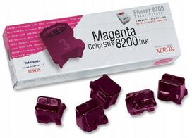 Rašalo blokeliai XEROX ColorStix 8200N, magenta, 5 vnt.