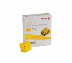 Rašalinė spausdintuvo kasetė Xerox ColorQube 8870, geltona, 6 vnt., 108R00956