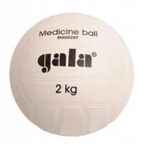 Medicininis kamuolys GALA, plastikinis, 2 kg, baltas