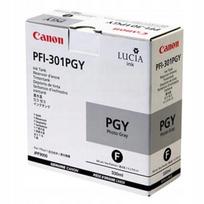 Rašalo kasetė Canon PFI-301PGY 1496B001, pilka, foto