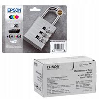 Rašalų rinkinys Epson 35XL (4 vnt.) + atliekų rašalo talpa C13T671500