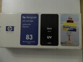 Rašalinė kasetė HP 83 C4940A juoda, originali, skirta Designjet 5000/5500