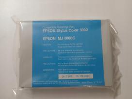 Rašalinė kasetė EPSON S020130, žydra, Stylus Color 3000/5000