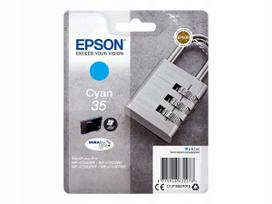 Spausdintuvo rašalas EPSON 35, žydra, C13T35824010