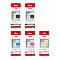 Rašalo kasetės Canon PFI-120, 5 vnt., CMYK, tinka TM-200, TM-205, TM-300