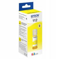 Geltonas rašalas EPSON 112, skirtas EcoTank Pro M15140, L6460, L6580, L15180 spausdintuvams