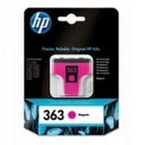 Raudoni HP 363 C8772EE originalūs rašalo kasetė