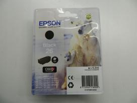 Rašalas Epson 26 juodas, originalus, C13T26014010, XP-510