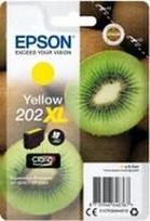 Rašalas EPSON 202XL, geltonas, originalus
