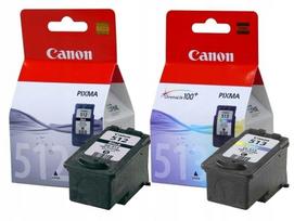 Rašalinių spausdintuvų kasetės CANON PG-512 / CL-513, tinka PIXMA iP2700, MP240, iP2702, MP250, MP230, MP252, MP270