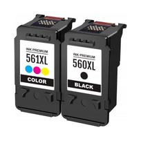 Rašalinės kasetės Canon PG560XL ir CL561XL, tinka PIXMA TS5350, TS5350a, TS5351, TS5352, TS7450