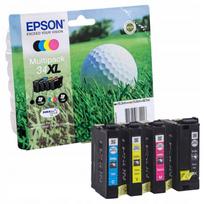 Rašaliniai kasetės Epson 34XL CMYK, 4 vnt., T3476, tinka WF3720, WF3725