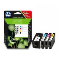 Rašalinių spausdintuvų kasetės HP 934XL juoda ir HP 935XL spalvotos, 4 vnt., originalios