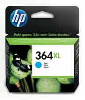 Rašalinė kasetė HP 364 XL CB323EE, žydra