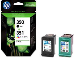 Rašalinė kasetė HP 350 + 351, originali, tinka C4280, C4380, D4260, C5240, J5730, J5700, J5740, C5280, J6480 spausdintuvams
