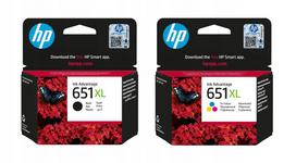 Rašalo kasetės HP 651XL, Ink Advantage 5645, 5575
