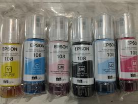 Rašalo rinkinys Epson EcoTank 108, 6 vnt., L8050/L18050