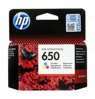 Spalvotas rašalo kasetė HP 650 CZ102AE Deskjet spausdintuvams