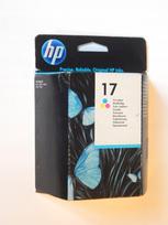 Rašalo kasetė HP 17 (C6625AE), spalvota
