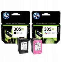 Rašalo kasetė HP 305XL juoda + spalvota, suderinama su Deskjet 2720/2721/2723, ENVY 6020 XL