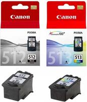 Rašalo kasetės Canon PG-512 juoda + CL-513 spalvota, tinka iP2700, MP250, MX320