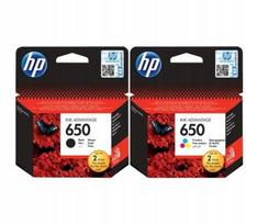 Rašalo rinkinys HP 650 juodas + spalvotas CZ101AE/CZ102AE