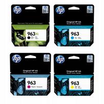 Rašalo kasetės HP 963XL juoda + 963 spalvotos, rinkinys, 4 vnt., 9010/9013/9020