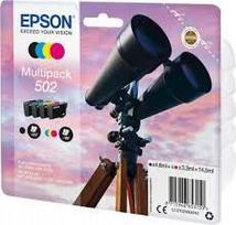 Rašalų rinkinys Epson 502 CMYK, 4 vnt., XP-5100, XP-5115, WF-2860DWF, originalus