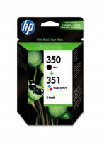 Rašalinių spausdintuvų rašalo kasetės HP 350+351, tinka 4260, 4280, 4480, 5780, 5785