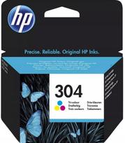 HP spalvotas rašalas Nr.304 Deskjet 3720/30/32, 120 psl., N9K05AE