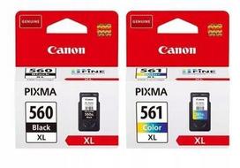 Rašalo kasetės Canon PG-560XL, CL-561XL, 3730C001, 3712C001