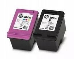 Rašalo kasetės HP 304XL juoda N9K08A ir spalvota N9K07A, originalios