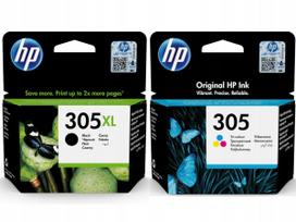 Rašalo rinkinys HP 305XL juodas 3YM62AE + 305 spalvotas 3YM60AE, originalus