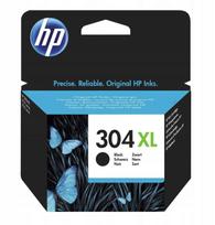 Rašalinė kasetė HP 304XL juoda, tinka DeskJet 2620/2630/3730, Envy 5010
