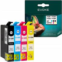 Spausdintuvo rašalai Epson T1281–T1284 XL, juodi ir spalvoti, komplektas
