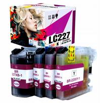 Rašaliniai kasetės BROTHER LC227/LC225 XL, 4 vnt., MFC-J4420DW/J4425DW/J5320 spausdintuvams