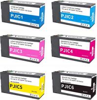 Rašalo kasetės rinkinys EPSON PP100/PP50, 6 vnt., PJIC1–PJIC5