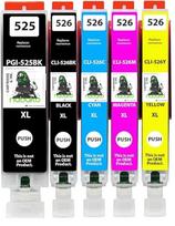 Didelės talpos rašalo kasetės Canon PIXMA IP4850, IP4950, MG5150, MG5350, MG5250 spausdintuvams