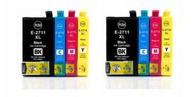 Rašalo kasetės EPSON T2711 27XL, 8 vnt., WF-3620, WF-3640, WF-7110, WF-7715, WF-7720 spausdintuvams
