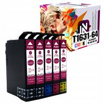 Spausdintuvo rašalas Epson WF-2010W, WF-2510WF, WF-2630, WF-2530, T1631-34 XL, 5 vnt.