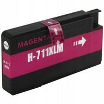 Raudoni HP 711 XL pakaitiniai rašalai, tinka T120, T520