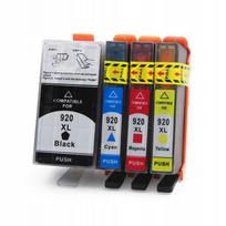 Rašalo kasetės XL 920XL, 4 vnt., HP OfficeJet 6000/6500/7000/7500/7500A, su lustu