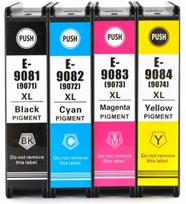 Rašalo kasetės rinkinys Epson T9081–T9084, BKCMY, 4 vnt., WF6090, WF6590