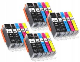 Rašaliniai kasetės CANON PIXMA MG5750/MG6850/MG7750/TS5050, PGI-570XL, 20 vnt.