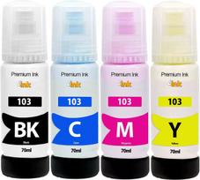 Rašalinės kasetės 4 vnt. 103 XL, tinka Epson EcoTank L3110, L3150, L3160