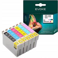 Rašalo kasetės Epson T0791-T0796 XL, 6 vnt.