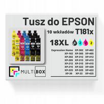 Rašalo kasetės EPSON 18XL T181, 10 vnt., tinka Expression Home XP-302, XP-325, XP-412